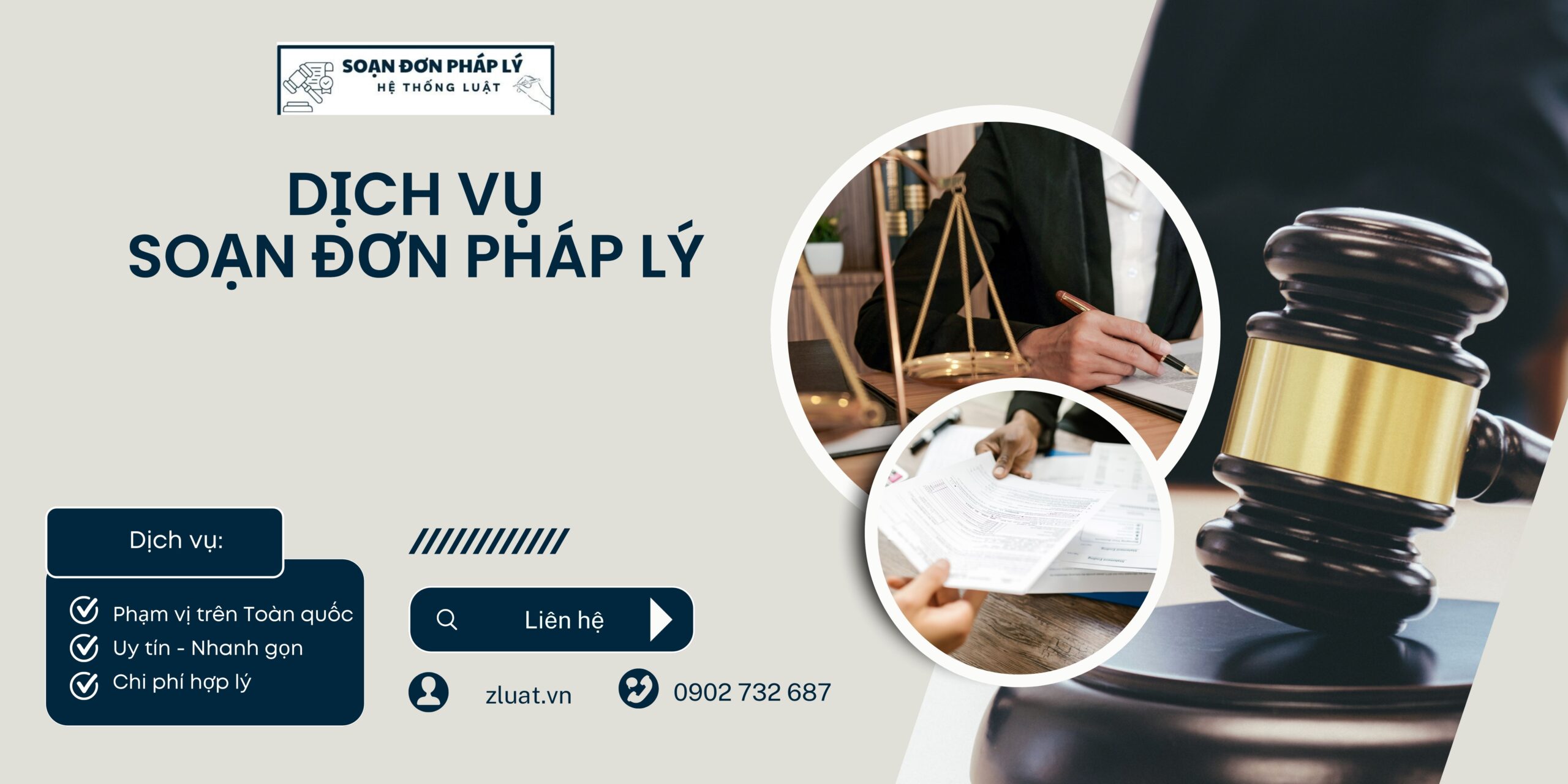 [LUATSUSOANDONPHAPLY] – Trọn gói Luật sư soạn đơn pháp lý theo yêu cầu tại khu vực xã Nhơn Mỹ, Cần Thơ - Ảnh 1