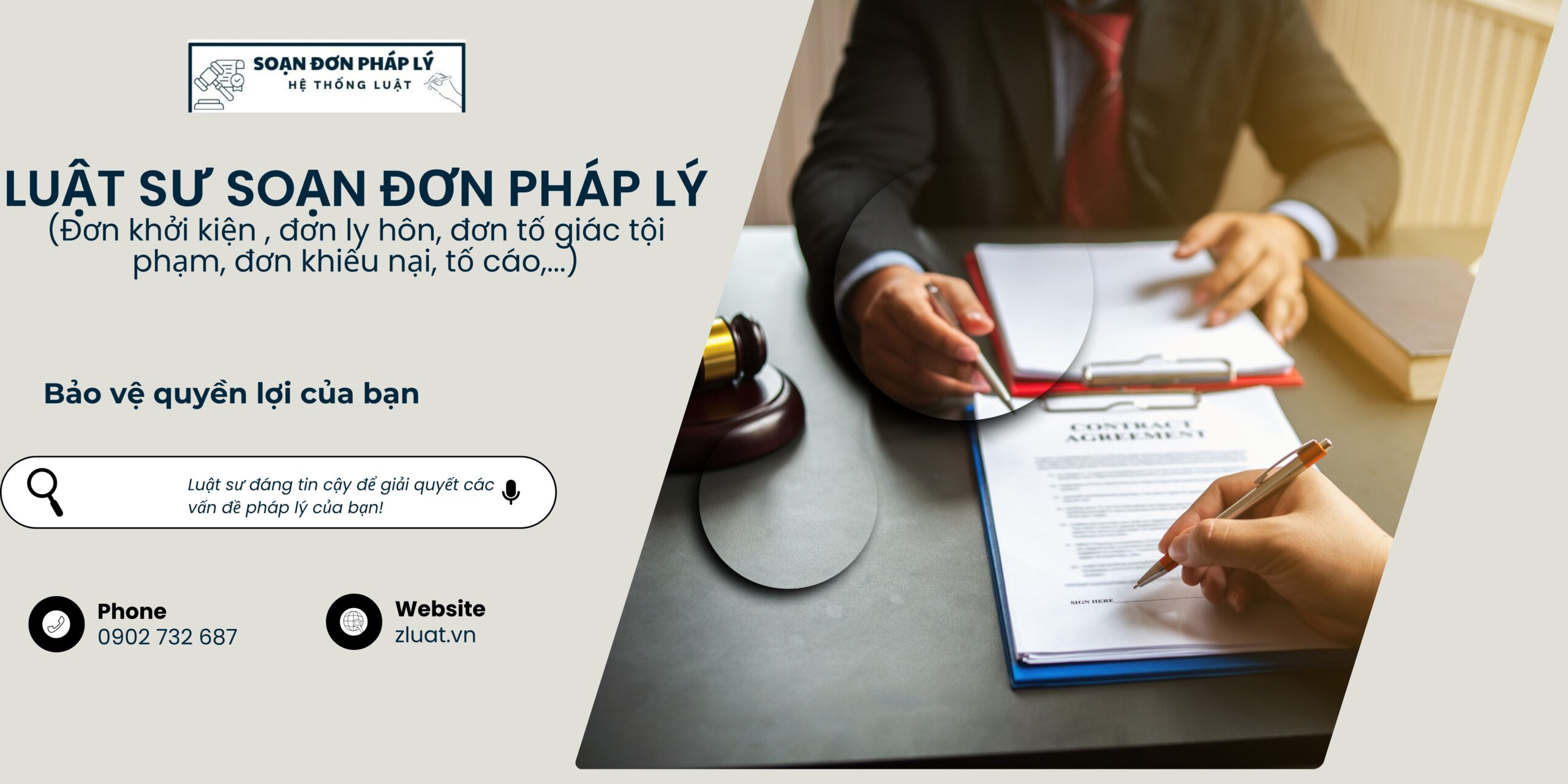 [LUẬT SƯ SOẠN ĐƠN KHIẾU NẠI, TỐ CÁO UY TÍN] – Gói dịch vụ soạn văn bản khiếu nại, tố cáo ở xã Phong Nẫm, Cần Thơ - Ảnh 1